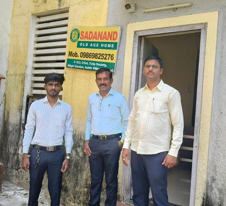 सदानंद वृद्धाश्रम अष्टा पनवेल यांना भेट दिली 05.05.2026